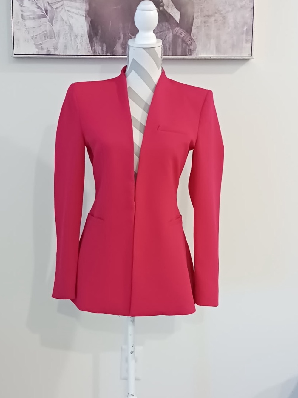 Zara Jackets & Blazers ( Made in Morocco)/Zara Women's Straight-Cut Blazer